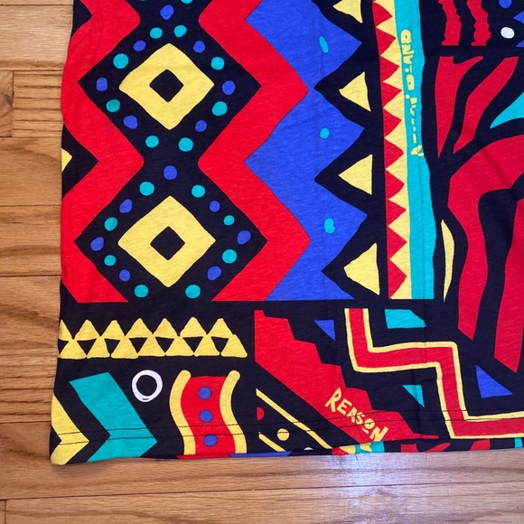 Reason Men’s Small Multicolor T-Shirt New! - Picture 2 of 3